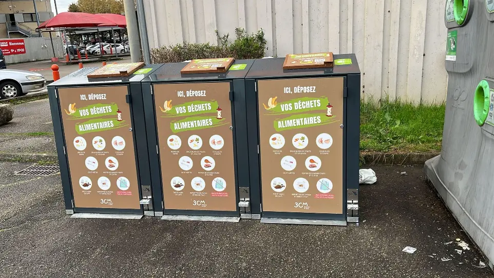 Abri-bac biodéchets 3CM Montluel