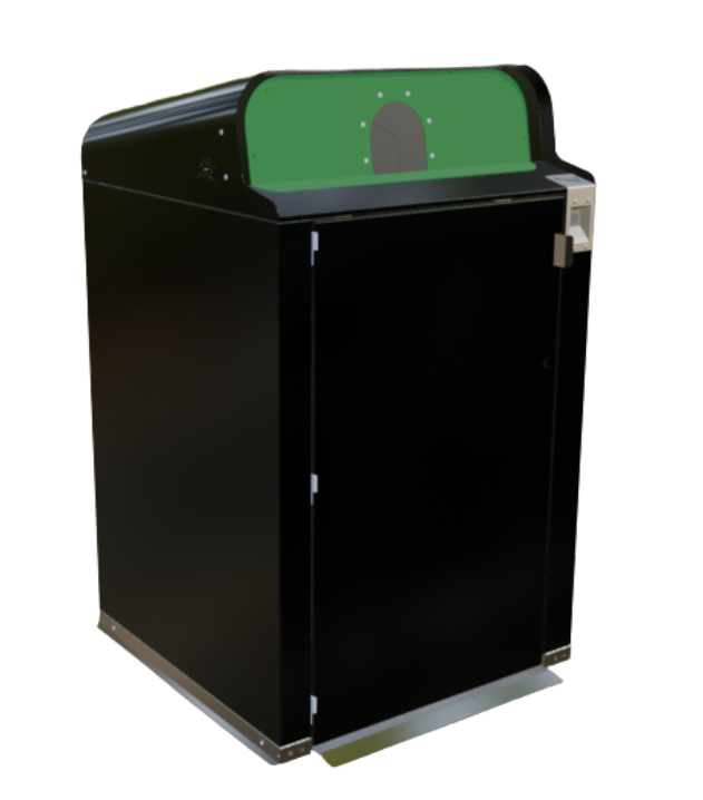 Abri-bac mutliflux pour le verre - Viabox 240 / 360