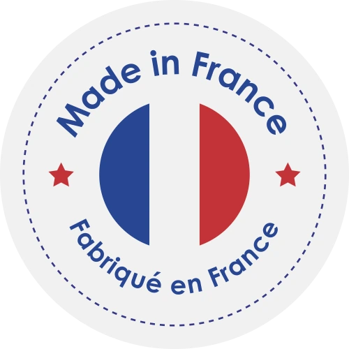 Pastille « Fabriqué en France »