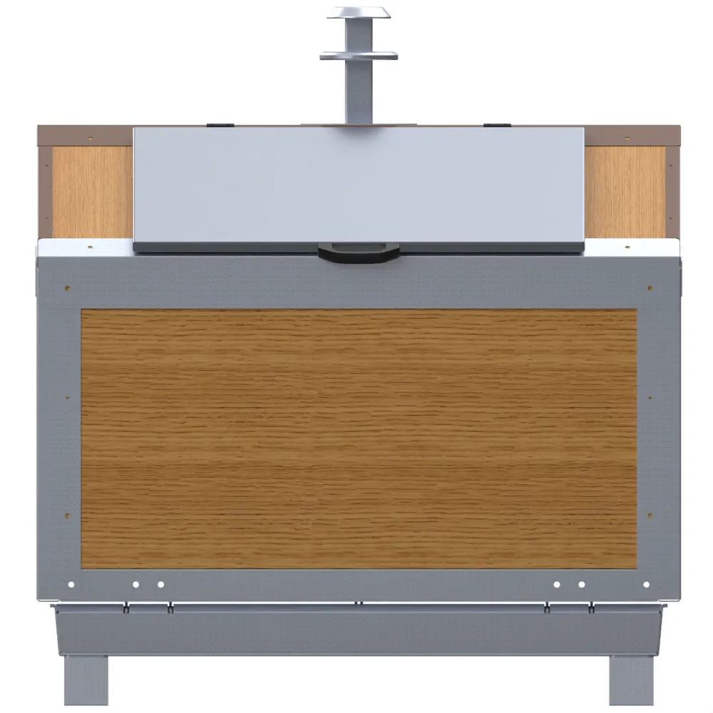 Composteur grutable Gaïa 700, vue de face