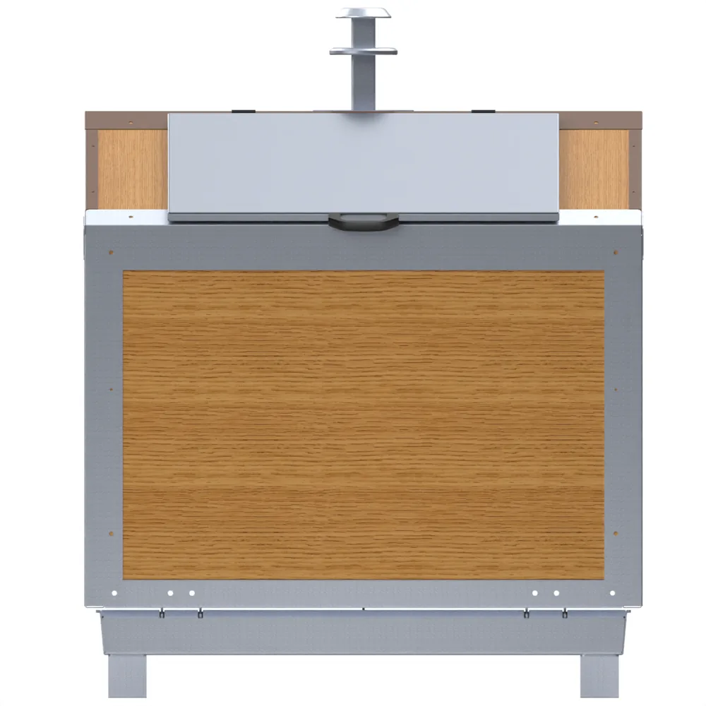 Composteur grutable Gaïa 850, vue de face